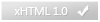 Valid XHTML 1.0 Transitional